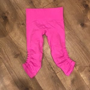 Lululemon hot pink leggings